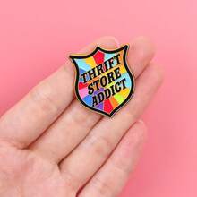 Lapel Enamel Pins And Brooches Badge Pins For Backpacks Bags Backpack Cool Decoration Friend For Gifts - Multicolor - View 8
