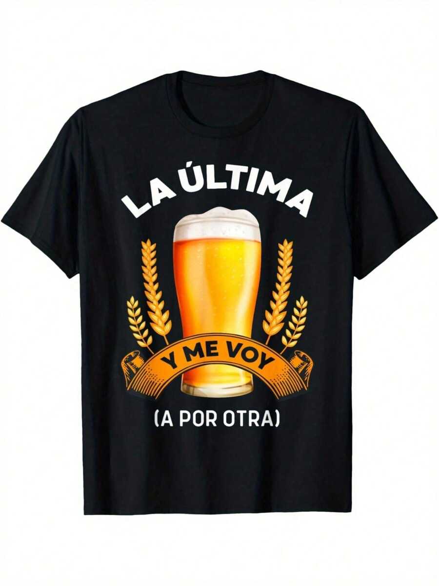Men T-Shirts - 黑色 - 查看 1