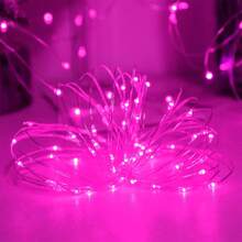 LED Starry Copper Wire String Lights Battery Powered (Batteries Not Included) Suitable For Bedroom, Christmas, Party, Wedding, Centerpiece And Decoration - String Lights - View 9