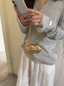 2026 New Model Exquisite And Compact Mini Stylish Multi-Purpose Women's Lipstick Crossbody Bag - Gold - View 4