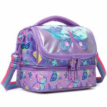 Cute Kids Crossbody Bag, Adjustable Shoulder Strap, Double-Layer Insulated, Suitable For School, Picnic And Travel - Multicolor 19006 Series - View 7