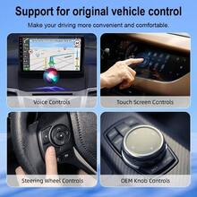 Adaptador CarPlay con cable a inalámbrico, convertidor inalámbrico Android Auto y Apple CarPlay, receptor de conexión USB para automóvil plug-and-play, compatible con vehículos con CarPlay con cable de fábrica - A - Ver 2