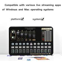 V10 Live Sound Card Set Condenser M800 Microphone Mobile Karaoke Computer Live Equipment Set - View 4