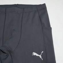 Adidas Men's Reflective Night Running Tight Pants, Running Pants, Training Fitness Sports Pants, Spring/Autumn, 52631969 - Galaxy Gray - View 6