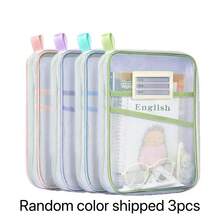 Student Office Document Storage Bag, Suitable For Document Storage, Book Storage, Subject Classification Material Storage, Test Paper & Assignment Storage Bag, Back To School Essential,Back To School Season - Sets - View 10