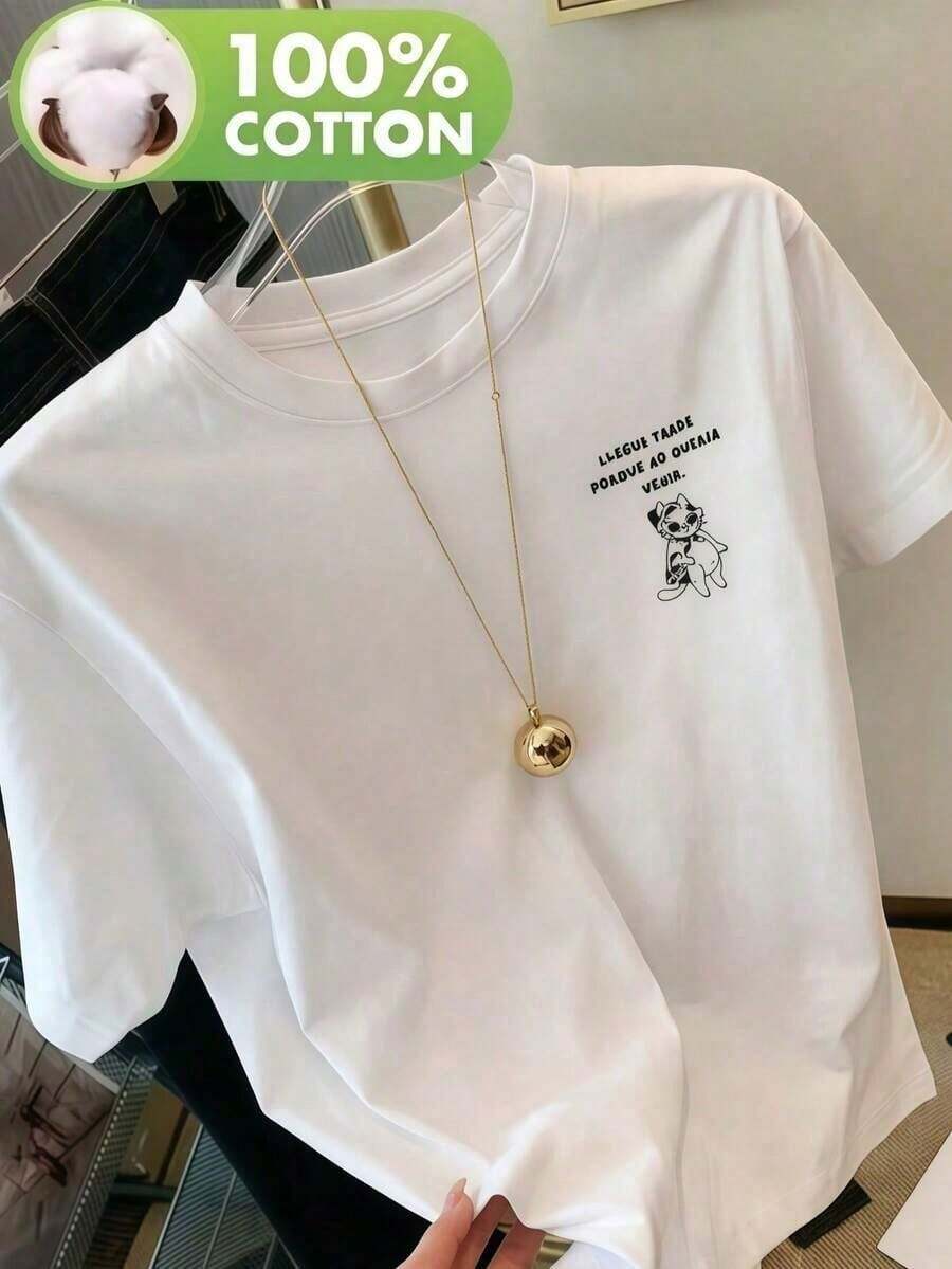 Women's T-Shirts - 白色 - 查看 1