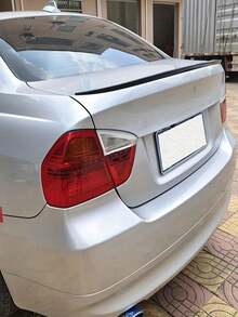 3 Series E90 F30 G30 2005-2021 Racing Wing Gloss Black Rear Wing Lip, Car Rear Luggage Lip Spoiler Extension Cover - A - View 5