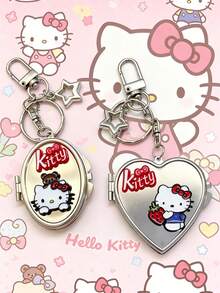 1個時尚可愛小貓搖搖鑰匙圈 Hello Kitty 鑰匙圈 白色小貓壓克力鑰匙圈 HK 包包吊飾 女生後背包配件 適用於包包、後背包、車鑰匙或手提包 適合旅行、日常與特殊場合 生日禮物 派對禮物 車飾 耳機保護殼配件 校園配件 最佳禮物 可愛哥德風 Y2K - 多色 - 查看 3