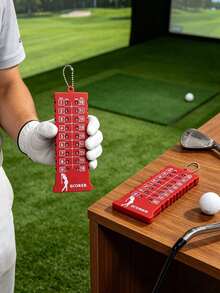 Portable Golf Scorecard Scoreboard, Training Practice Competition Accessory, Gift For Golf Enthusiasts And Friends - Multicolor - View 5
