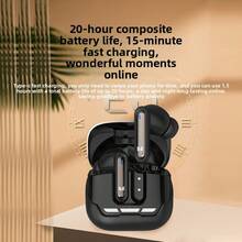 Monster XT05 Bluetooth 5.4 Gaming Earphones Low Latency Stereo Wireless Earbuds HD Call 20H Long Battery Fast Charge - View 8