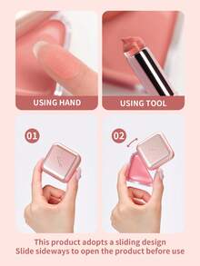 CLIO Essential Lipcheek Tap #03 Rose Mist 1盒 4.5g，水潤保濕多功能潤唇頰彩膏，冷調柔和玫瑰色，適合氛圍感妝容，頰部與唇部雙用，便攜日常彩妝 - 03 玫瑰薄霧 - 查看 4