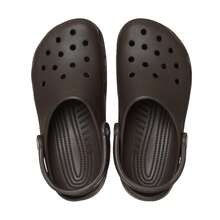 Crocs Classic Clogs Men's Comfort Slides Pool Beach Casual Slippers - Espresso - View 3