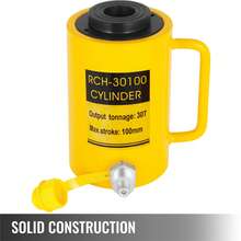 30ton 100mm Hollow Plunger Hydraulic Cylinder Jack - 30T 100mm - View 2