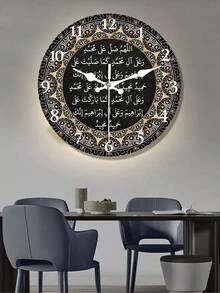 [Home Decor Round Wall Clock]1pc - Available In 10-Inch And 12-Inch Sizes. A Silent Round Wall Clock, Perfect For Decorating Bedrooms, Kitchens, Living Rooms And Other Home Environments, Also An Excellent Gift Choice. - 1PC - 查看 4