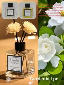 1pc/2pcs 50ml Home Fragrance Oil Set, Osmanthus, Jasmine, White Peach, White Tea, Gardenia Scents, Long-Lasting And Fresh, Suitable For Bathroom, Living Room, Bedroom (Random Quantity Of Fragrance Sticks/Decorative Flowers) - 多款香型 - 查看 24