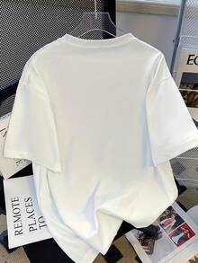 Nueva Camiseta de Manga Corta de Verano: Camiseta Casual con Estampado de Rana Divertida para Mujer, Suave y Cómoda, Ideal para Actividades al Aire Libre y Relajación como una Camiseta Holgada 2026 - Blanco - Ver 2