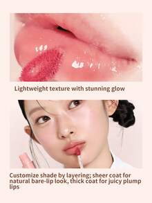 PERIPERA Ink Mood Glowy Tint #13 Cool Berry 粉色 1件 4g，保濕不黏膩玻璃光澤，冷莓色調提亮冷色調膚色，持久顯色，適合復古冷感唇妝 - 13 冷艷莓果粉 - 查看 4