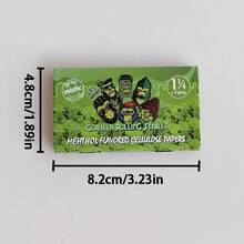 2in1 新大猩猩系列 78MM 長度風味捲紙，薄荷/蜂蜜兩種口味，抽菸配件手工捲紙，附濾嘴捲紙，吸菸者必備手工捲紙！ - 查看 3