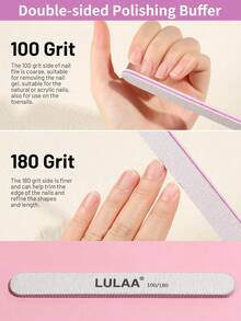 Nail Salon Set, Nail Lamp, Nail Polish Gel Dryer, Electric Nail Drill, Electric Nail Drill Bits, Nail File, Nail Art Set, Premium Nail & Pedicure Tools - Perfect For Salon-Grade Home Use, Essential Tools For Nail Art Enthusiasts - Multicolor - View 8