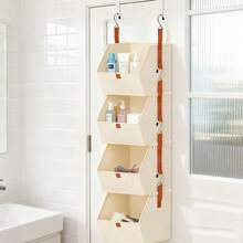 4-In-1 Modular Hanging Closet Organizer With Zipper Baskets, Perfect For Closet Organizers And Storage, Supporting Flexible Organization And Storage In Bedrooms, RVs & Small Spaces - View 13