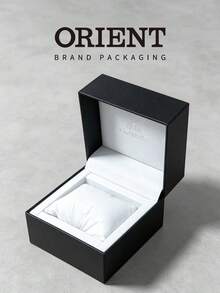 Orient Kotak Hadiah Jam Tangan dengan Cangkang Keras Hitam dan Lapisan Dalam Lembut, Kotak Penyimpanan Perhiasan, Kotak Pajangan Elegan, Kotak Hadiah Ulang Tahun dan Hari Jadi - Kotak jam tangan - View 2