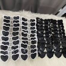 40件裝復古心形派對眼鏡，女性單款派對眼鏡，婚禮派對、母親節禮物，派對用品 - 眼鏡 - 查看 1