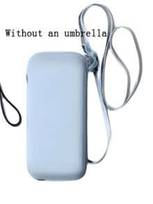Ultra-Lightweight Portable Capsule Mini 5-Fold Sun Umbrella, UV Protection - Baby Blue - View 27