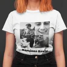 Damiano David-Shirt, Unisex Graphic Shirt For 2025, Casual Rock Shirt For Fans Of The Frontman, Everyday Clothing - Color 1 - View 1