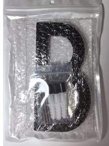 1 pieza Número de casa flotante de acero inoxidable de 6 pulgadas, placa de dirección metálica moderna de 152 mm #0-9, letrero de dirección para exteriores, número de casa metálico - Multicolor - Ver 13
