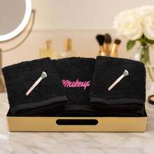Makeup Towels Of 13x13 Soft Cotton Makeup For Face Reusable QuickDry Makeup Remover Towels For Bathroom Spa And Salon - Gentle On Skin - Brushes - View 6