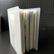 Spacious A6 Size Loose-Leaf Binder Designed For Idol Cards, Game Cards And Collectibles, Fits 6.10in-4.52in, Includes 40 Pages For 40 Cards, Dust-Proof, Wrinkle-Proof, Loss-Proof - Multicolor - View 7