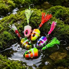 PRO BEROS PROBEROS 1PC Slow-Retrieve Trolling Lure For Boat Fishing (40g-300g), Bionic Squid Tentacle Saltwater Fishing Lure, Deep-Sea Trolling Lure With Triple Hooks - COLOR D - View 2