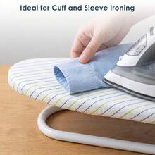 Portable Mini Ironing Board Rack For Clothes, Sleeves And Shirts - Small Size, Easy To Store And Carry - White - View 4