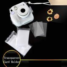 100pcs Transparent Acid-Free PP Protective Sleeves, 5.6*8.9cm/6.6*9.1cm, High Transparency Idol Album Protective Film, Photo Card Sleeve, Photo Protective Sleeve, 20mil Thickened PP Material, Scratch-Resistant, Wear-Resistant, Waterproof, High Transparency Material, 3-Inch Instant Photo Protective Film - Transparent - View 4