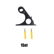 1/2 Set PETG Material Motorcycle Helmet Hooks, Bicycle Helmet Wall Mount, Easily Supports Full Face Helmets, Easy Installation, Multi-Hole Design For Storing Various Items, Suitable For All Motorcycle And Bicycle Enthusiasts, Home Storage Hooks, Garage Storage Hooks - Multicolor - View 12
