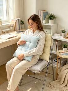 5/1pc Minimalist Soft Comfortable Seat Cushion, Soft Color Floor Cushion, Suitable For Balcony Rocking Chair, Home Decor, Stress Relief, Thickened Pad, Computer Chair, Office Chair, Dining Chair, Kitchen Use, Back To School Essential - Multicolor - View 10