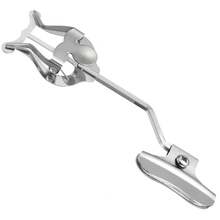 Trumpet Trombone Sheet Music Clip Trumpeter Lyre Sheet Music Clamp-On Holder (Silver) - Silver - View 6