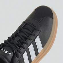 Adidas VL Court Bold T-Toe Retro Thick Sole Sports Casual Skate Shoes Training Shoes IH3081 - Black and White - View 11