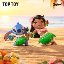 TOPTOY Disney Stitch & Lilo Happy Daily Serie Blind Box Figur Ornament Puppe Geschenk - Verschiedenfarbig - Übersicht 6