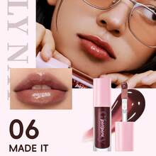 PERIPERA Ink Glasting 唇釉 #06 Made It 1 支 4.5ml，暖蜂蜜棕色玻璃光澤保濕亮澤唇釉，不黏膩，適合日常西式妝容 - 006 做到了 - 查看 6