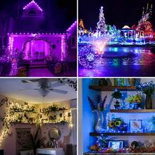 LED Starry Copper Wire String Lights Battery Powered (Batteries Not Included) Suitable For Bedroom, Christmas, Party, Wedding, Centerpiece And Decoration - String Lights - View 10