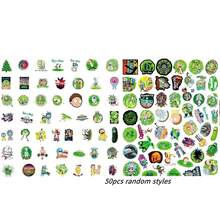 Warner Bros 50張 Rick and Morty 角色剪紙貼紙,動漫人物與場景貼紙系列,DIY手機、車輛與水壺裝飾配件,完美粉絲周邊,可愛派對小禮與動畫收藏家驚喜禮物 - 彩色 - 查看 12