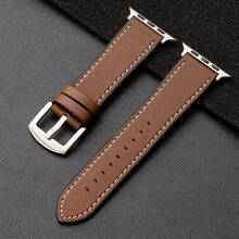 1入組矽膠粘膚防水透氣排汗柔軟舒適PU皮革Apple Watch錶帶Apple Watch手帶帶Apple Watch錶帶Apple Watch手帶錶帶兼容Apple Watch錶帶Apple Watch手帶帶Apple Watch錶帶Apple Watch手帶38/40/41/42/44/45/49mm兼容系列Ultra/Se/8/7/6/5/4/3/2/1 - 棕色 - 查看 4