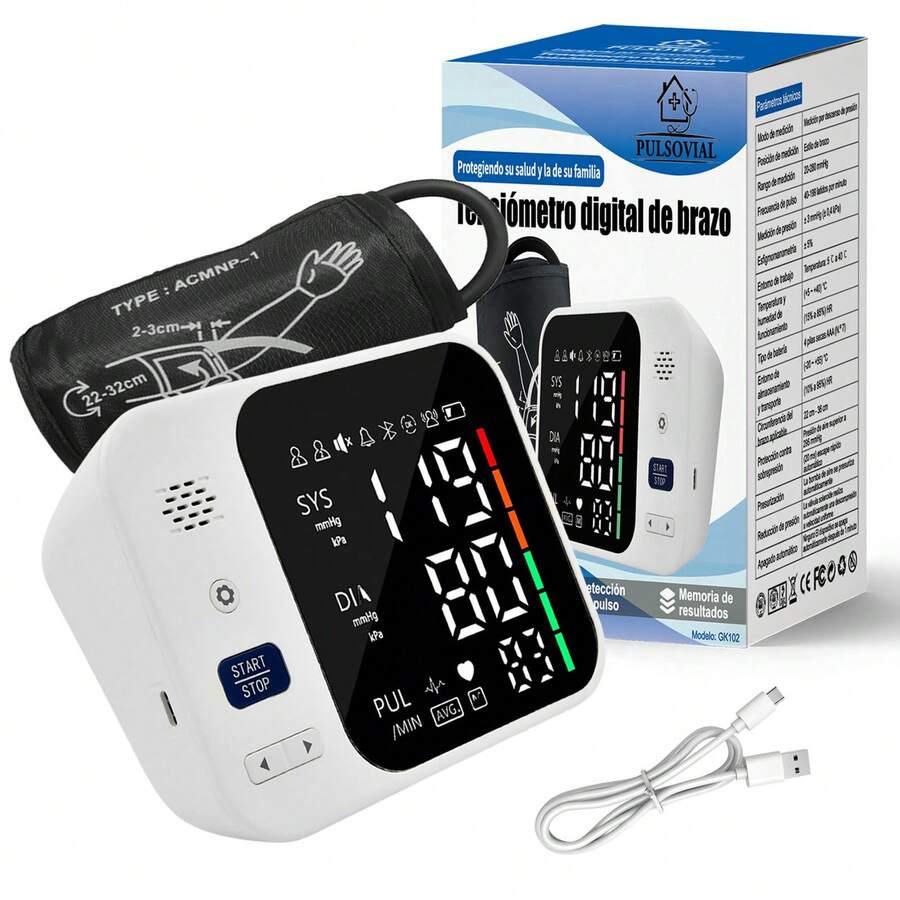 Blood Pressure Monitors & Accessories - White - View 1