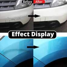 Car Scratch Wax & Swirl Remover Nano Polishing Agent, Car Clay Scratch Repair Paste Set - Suitable For Multiple Car Paint Colors, Used For Vehicle Surface Repair & Maintenance, Car Accessories - A - View 5