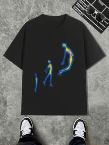 Women T-Shirts - 黑色 - 查看 1