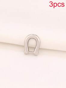 3pcs Stainless Steel Irregular Charms Geometry Pendant Accessories For Necklace Bracelet DIY Jewelry Making Findings - Pendants - View 16