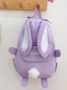 XD Nueva mochila ligera de conejo para niños, mochila compacta - Mochila de estudiante ligera y cómoda, adecuada para volver a la escuela, viajes, aprendizaje, mochila para niños, unisex, regalo perfecto - Multicolor - Ver 12