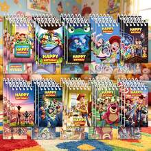 10pcs 2026 New S-Tory Notebook - Cartoon Journal - Lined Notepad - Daily Memo Book - Office Stationery - Travel Writing Book - Multicolor - View 2