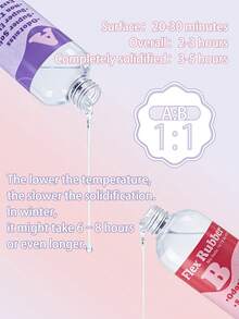 Taba Kit 100ml DIY 手作套組，含 3 個矽膠模具，適合 DIY 手工藝與珠寶製作，初學者理想選擇，教室獎勵、派對禮物 - set - 查看 5